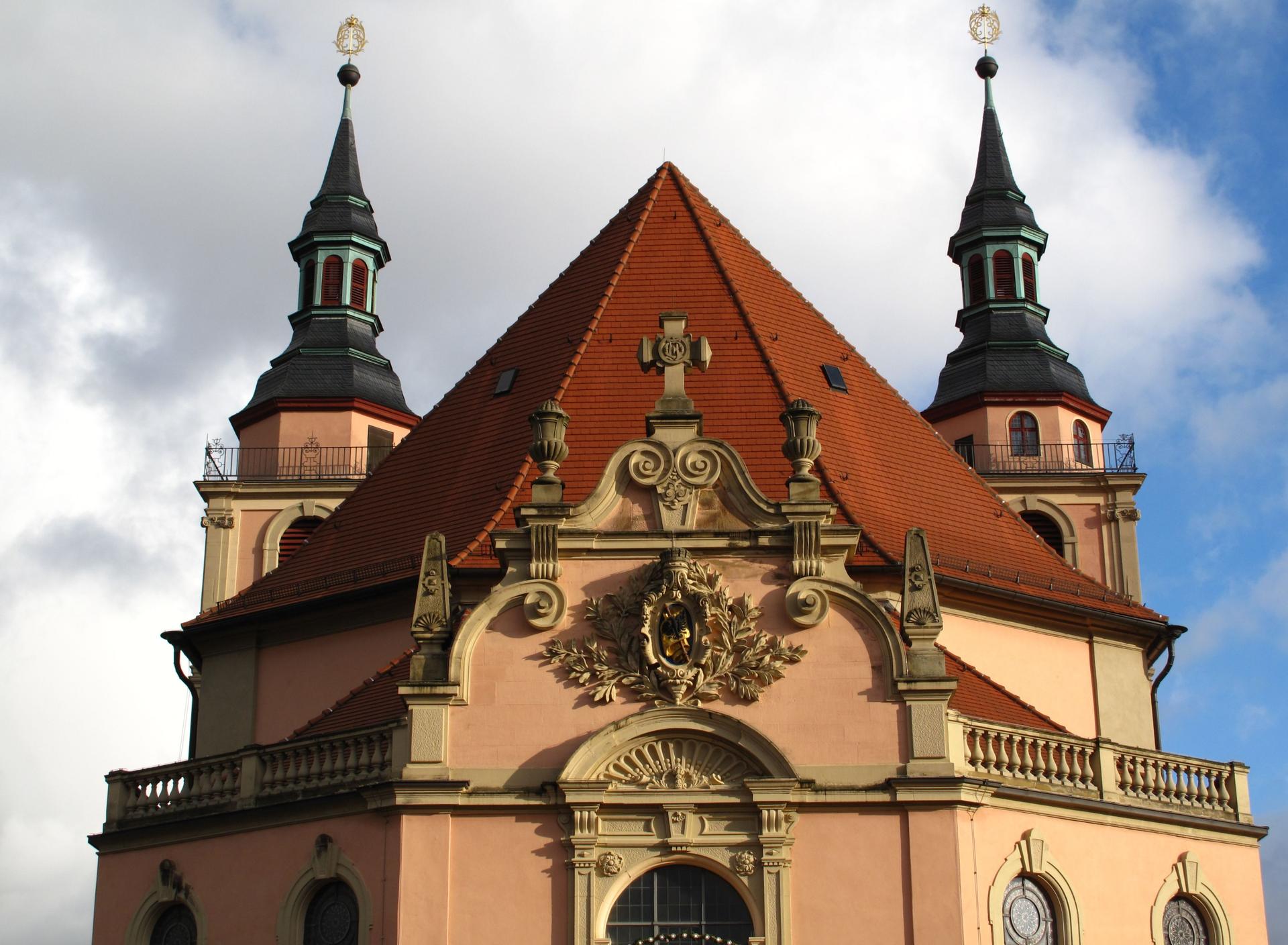 Baroque church in Ludwigsburg